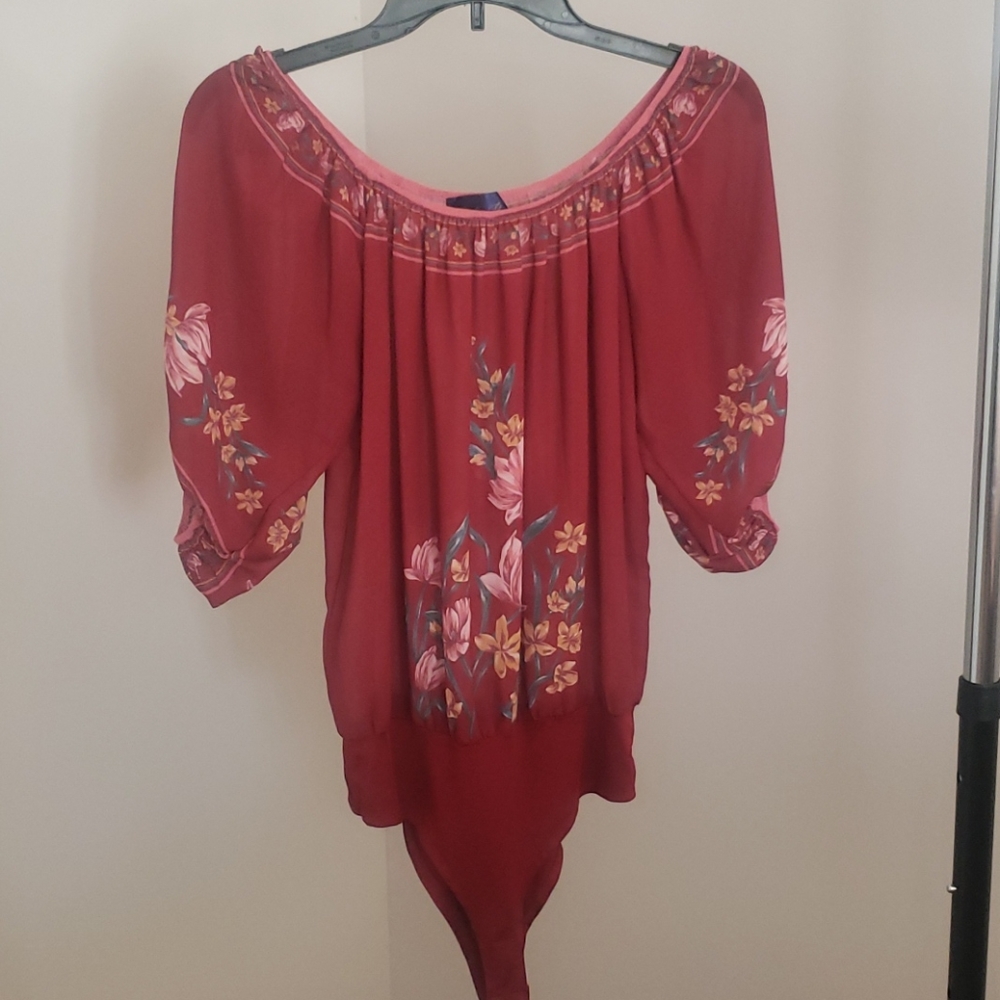 Floral bodysuit
